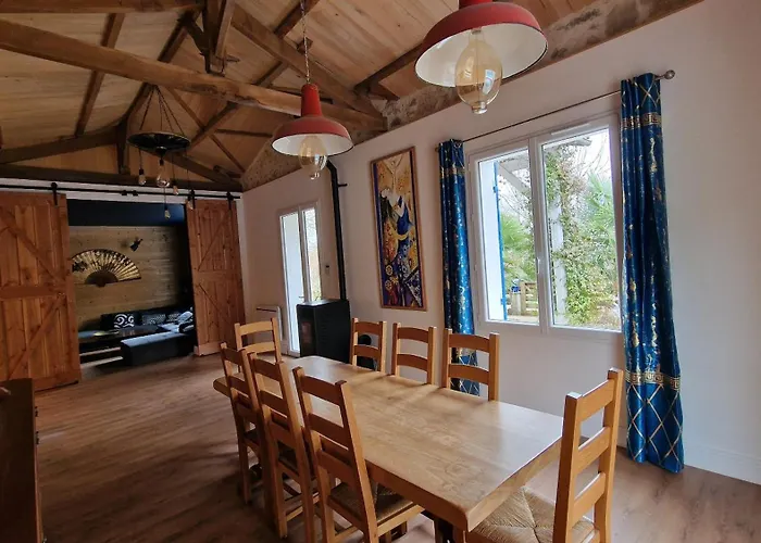 펜션 Evasion Tropicale En Dordogne Le Fleix