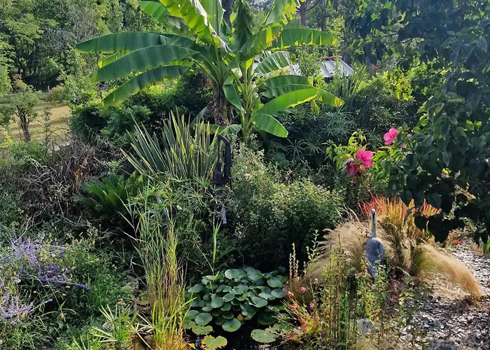 펜션 Evasion Tropicale En Dordogne Le Fleix