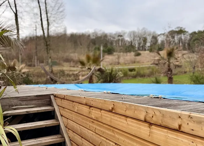 Evasion Tropicale En Dordogne 펜션